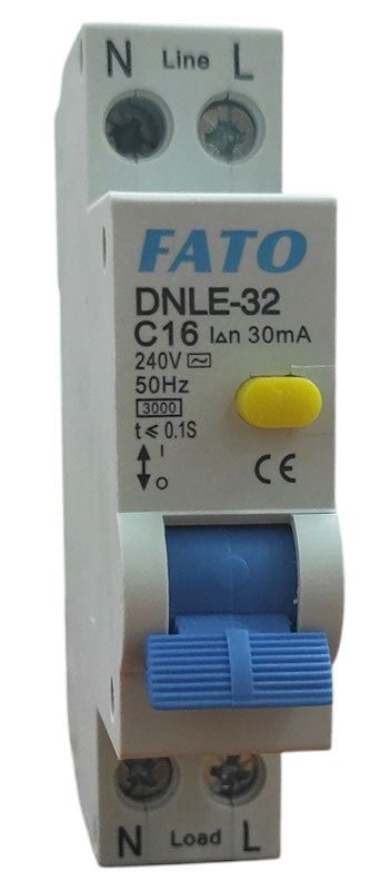 Interruttore magnetotermico differenziale 2P - C16 DNLE-32 C16 EL1410 8053323555353 