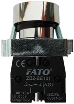 Pulsante da pannello 10A 600V - Nero EL1440