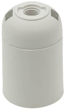 Portalampade E27 in plastica bianca 8697548436334 7300020 EL1452
