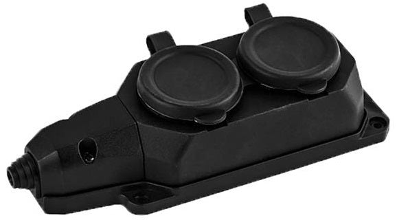 Presa schuko 2 posti con messa a terra IP44 Vito 8698553613406 8006650 EL1467