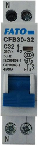 Interruttore magnetotermico 1P C32 CFB30-32 IEC60898-1 GB10963.1 EL1510