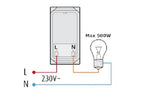Interruttore dimmer 500W 250V bianco compatibile Living International 6970597467774 806B/Int-Lgt  Bticino Living International  EL1522
