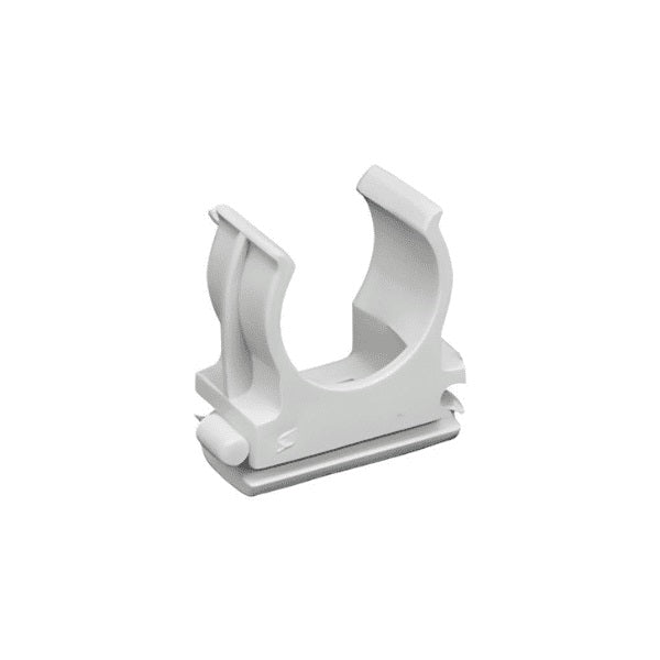 Clip fissatubo per tubi rigidi Ø 20mm confezione da 100 pezzi 8028487160422 FG16042 EL1530