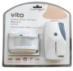 Campanello wireless con sensore di movimento bianco Vito 6972538046277 580080 EL154