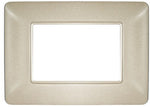Placca in tecnopolimero 3P color sabbia compatibile Matix