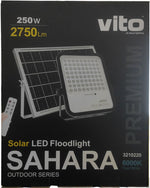 Faretto solare LED 250W 2750Lm 6000K luce fredda IP65 6970233830931 3210220 EL1549