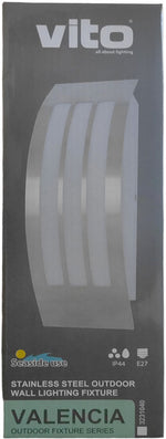 Lampada applique da parete per esterni 1xE27 315x90x100mm Vito 6972538047472 3231050 EL159
