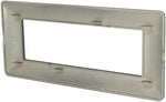 Placca 7 posti nero lucido compatibile Matix 6970311027543 8007-02 7P EL1592