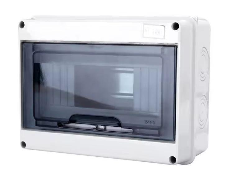Centralino da Parete 8 moduli con porta trasparente - piccolo HT-8 8053323552055 EL170