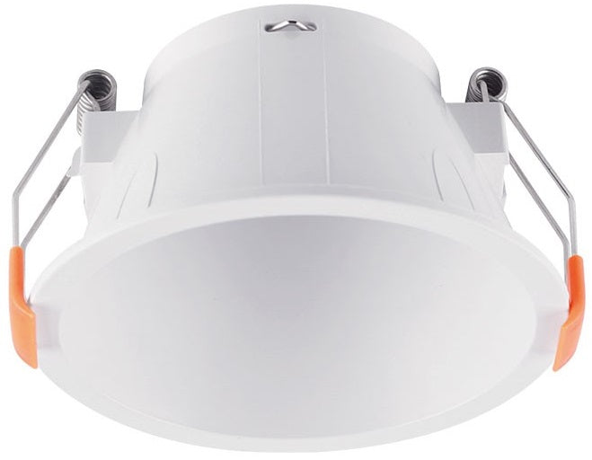 Supporto tondo da incasso per faretti Φ83mm bianco 6972538049780 2026970 EL1738
