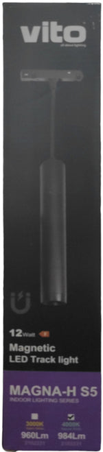 Lampadario magnetico per illuminazione da binario 12W 984lm 4000k luce calda 6972538046703 2102231 EL1748