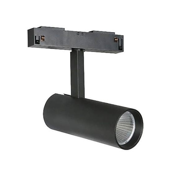 Faretto LED magnetico per illuminazione da binario 20W 1600Lm 3000K luce calda