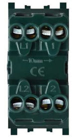 Doppio pulsante grigio 10A 250V compatibile Vimar Plana 6970597462762 TOT622 A EL1766