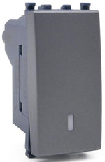 Deviatore unipolare grigio compatibile Vimar Arké 0793541339967 903G EL179
