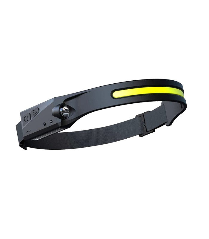Torcia LED ricaricabile frontale 3W/1W luce fredda 6000K