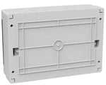 Centralino elettrico da parete IP65 18 moduli 8055598010384 HA-18 EL190Centralino elettrico da parete IP65 18 moduli 8055598010384 HA-18 EL190