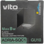 Lampada applique da esterno GU10 IP54 92x90x70mm 6972538044211 3230510 EL1904