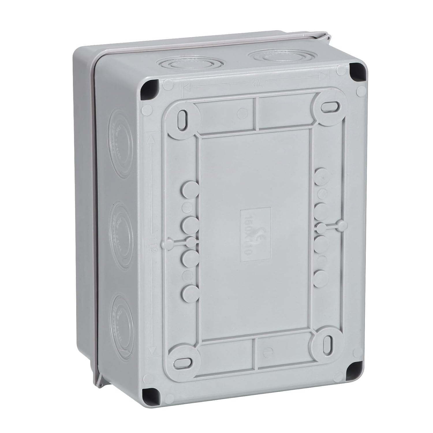 Centralino da parete IP65 5 moduli con porta trasparente 8053323551614 EL191Centralino da parete IP65 5 moduli con porta trasparente 8053323551614 EL191