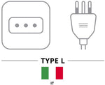 Multipresa 6 posti Schuko con interruttori 4040849102547 10254 EL1979