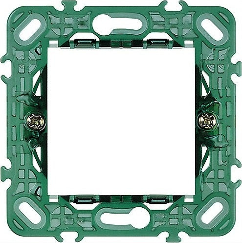 Supporto 2M compatibile Vimar Plana