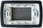 Placca Idrobox IP55 13x8.5cm Bianco compatibile Vimar 6970597465718 697059746571 S6003B TOTS6003B EL2006
