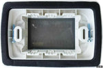 Placca Idrobox IP55 13x8.5cm Bianco compatibile Matix S5003B 6970597465749