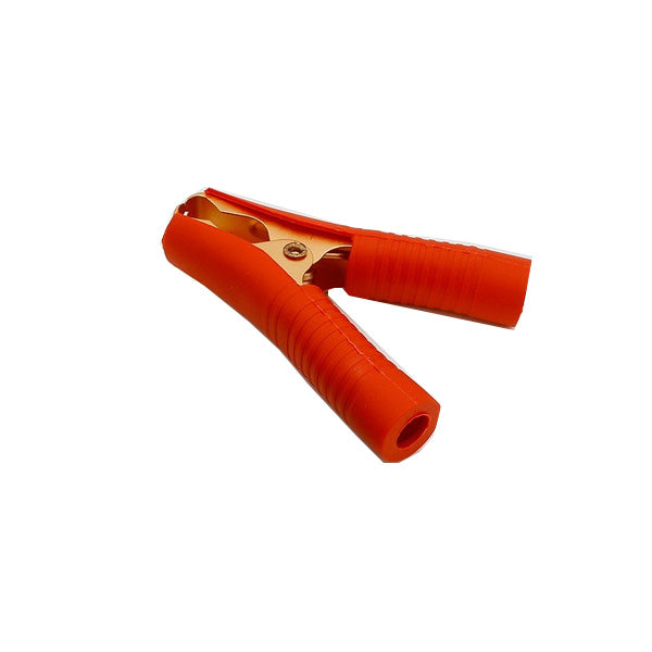 Morsetto pinza coccodrillo per batterie rosso EL2114
