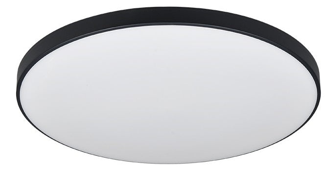 Plafoniera LED per interni 24W 4000K luce naturale Φ330*H55 bianco+nero 6972538049834 2027020 EL2026