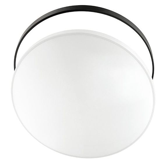 Plafoniera LED per interni 24W 4000K luce naturale ?330*H55 bianco+nero