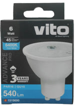 Lampadina LED GU10 6W 540lm luce fredda 6400K 6970233835011 1519690 EL205