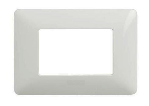 Placca 3 Posti Bianca 3M compatibile Matix