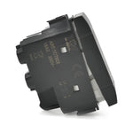 Interruttore bipolare 16A-250V nero compatibile Living International 6970597461253 802N/Int-Lgt  EL2132