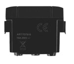 Presa bivalente 10A-250V 2P+T nero compatibile con serie Living International Btcino Living International 6970597460027 818N/Int-Lgt  EL2140