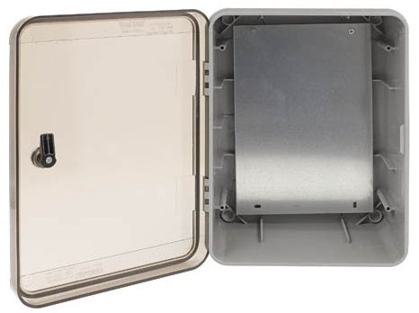 Scatola di distribuzione da parete con porta trasparente 30x40x15cm 8697901878549 ISI-465003040302232 EL215