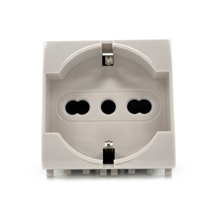 Kit 4 pezzi compatibile Vimar Plana bianco