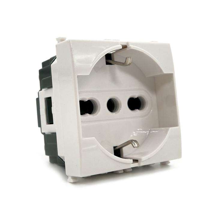 Kit 4 pezzi compatibile Vimar Plana bianco