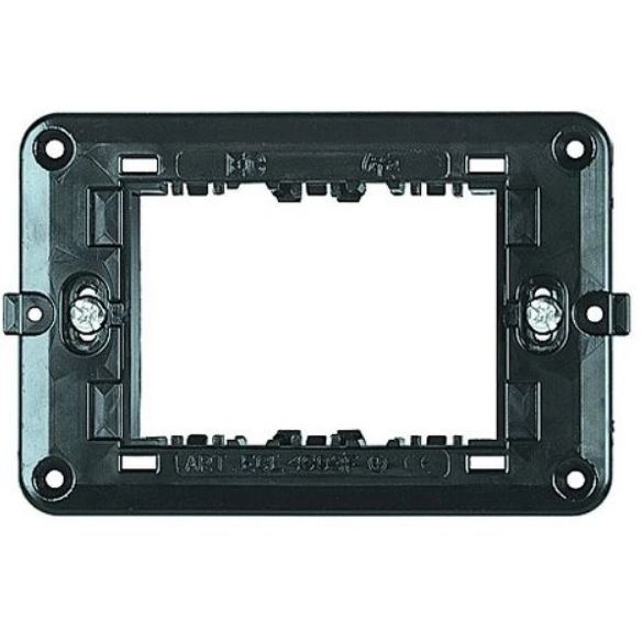 Supporto 3 posti nero compatibile Living International