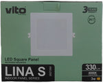 Pannello LED quadrato da incasso 80*80mm 3w luce naturale 6970233830481 2027260 EL2195