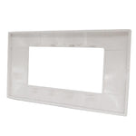 Placca 4 posti bianca compatibile Vimar 6970597464018 6004-01 4P Vimar Plana EL2216