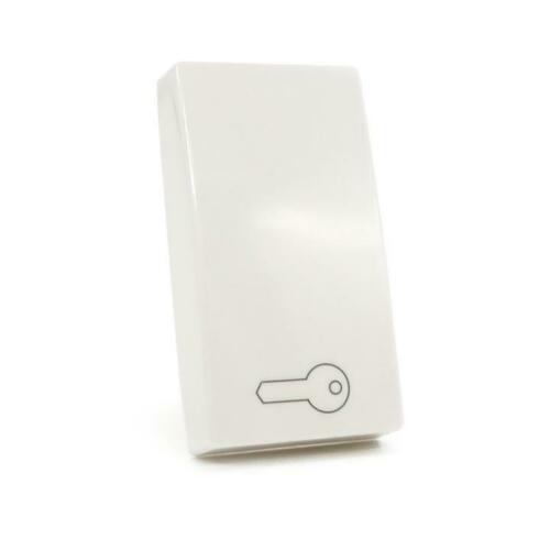 Cover pulsante di apertura bianco compatibile Matix