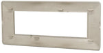 Placca in tecnopolimero 6P oro compatibile Matix 6970311027604 8007-08 6P Oro/Mtx Bticino Matix EL2245