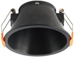 Supporto tondo per faretto GU10 da incasso Φ83mm nero 6972538049797 2026980 EL2251