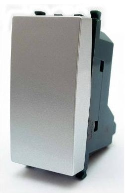Deviatore unipolare 16A 250V grigio compatibile Vimar Plana