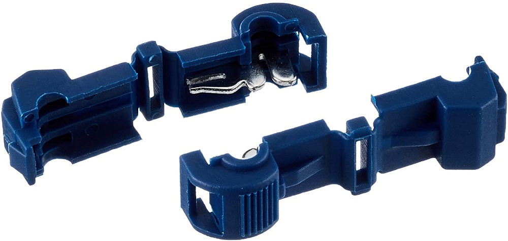 Morsetto di collegamento per filo a T  blu 100pz