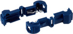 Morsetto di collegamento per filo a T  blu 100pz