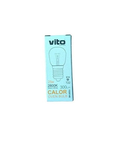Lampadina per forno 25W T22 E14 2800K luce calda 6977231355985 1520140 EL2282