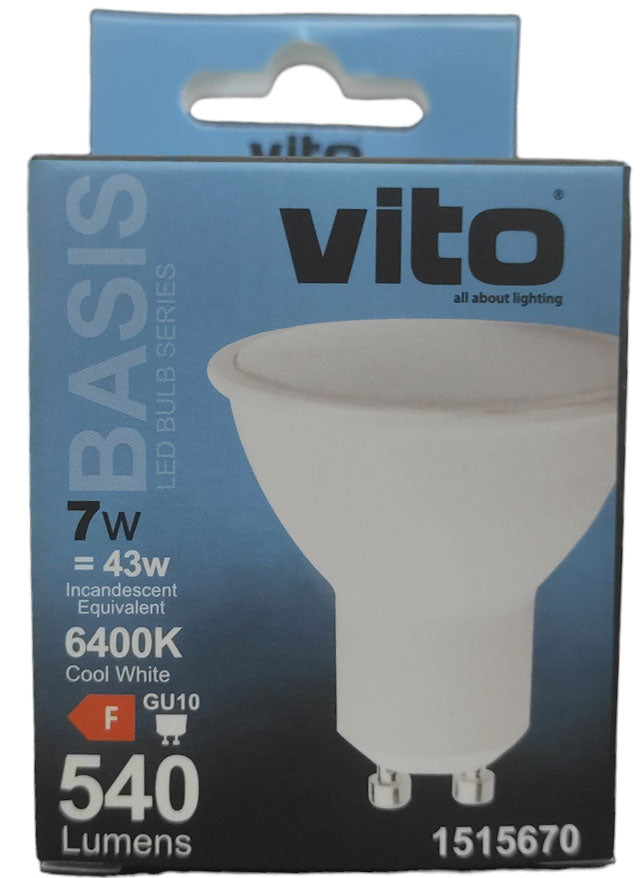 Lampadina LED GU10 7W 540Lm 6400K luce fredda 6970233839743 1515670 EL2286