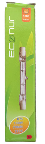 Lampadina alogena 100W 78MM 2800K luce calda 8697451404659 1100011 EL229