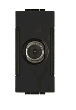 Presa TV derivata nera compatibile Living International Bticino Living International 6970597461260 826N/Int-Lgt EL2308