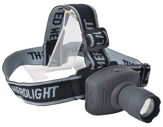 Torcia LED ricaricabile frontale 1W 30lm 6000k luce fredda 6972538045942 5000530 EL231